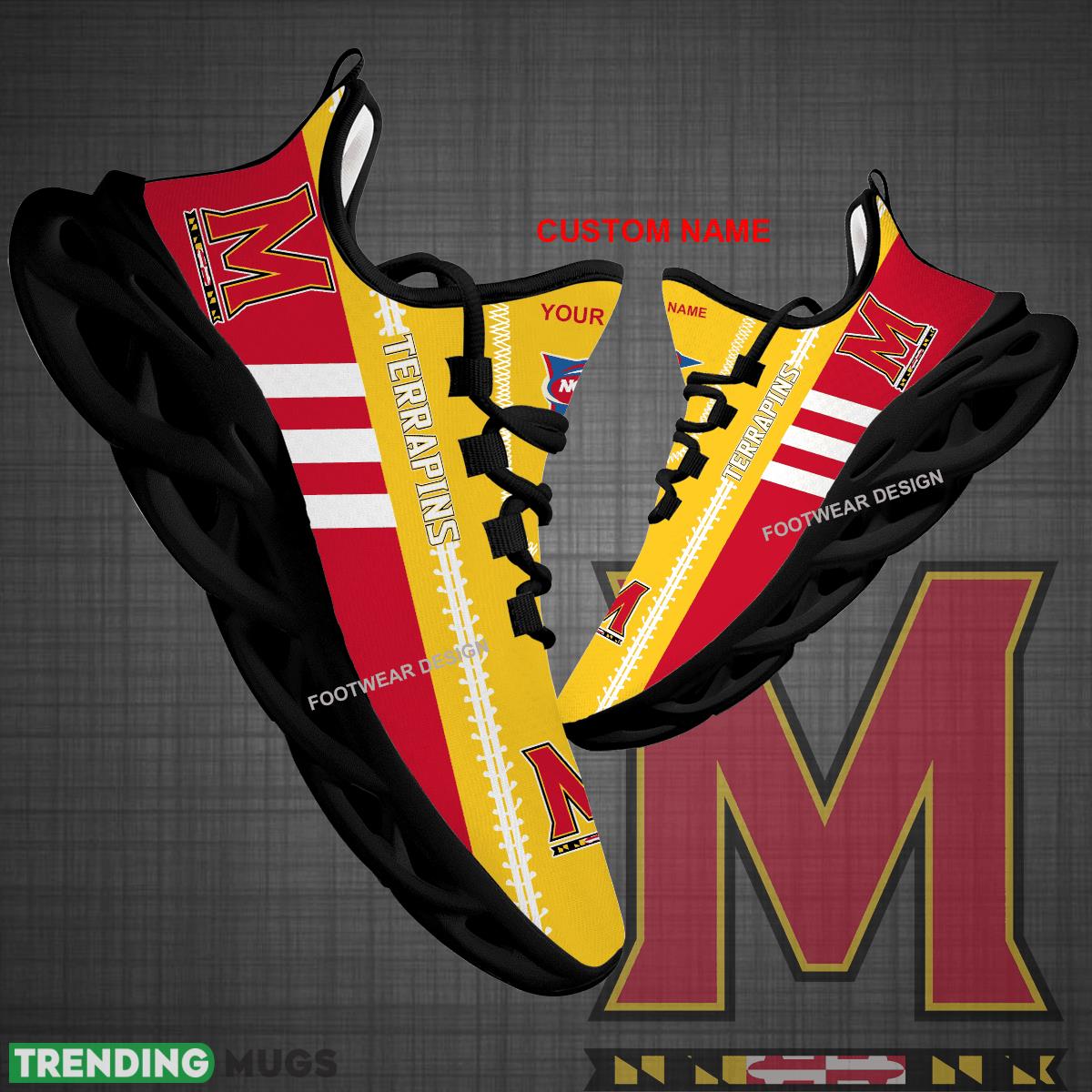 Custom Name NCAA Maryland Terrapins Logo New Max Soul Shoes For Big Fans Runing Sneakers Gift - NCAA Maryland Terrapins Logo New Chunky Shoes Photo 1 Custom Name NCAA Maryland Terrapins Logo New Max Soul Shoes For Big Fans Runing Sneakers Gift - NCAA Maryland Terrapins Logo New Chunky Shoes Photo 1