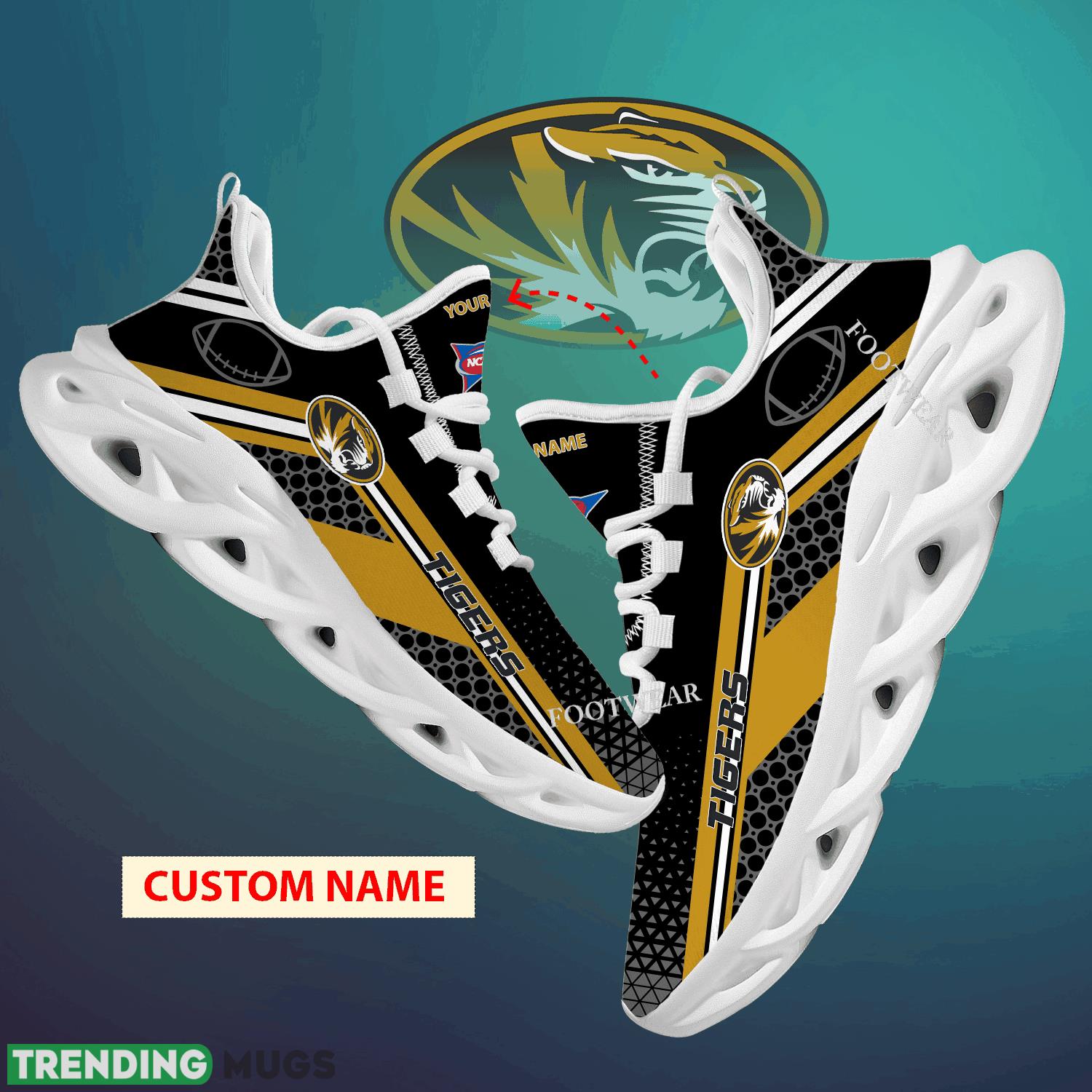 Custom Name NCAA Missouri Tigers Max Soul Shoes For Big Fans Runing Sneakers Gift - NCAA Missouri Tigers Max Soul Shoes New Season Personalized Photo 1 Custom Name NCAA Missouri Tigers Max Soul Shoes For Big Fans Runing Sneakers Gift - NCAA Missouri Tigers Max Soul Shoes New Season Personalized Photo 1