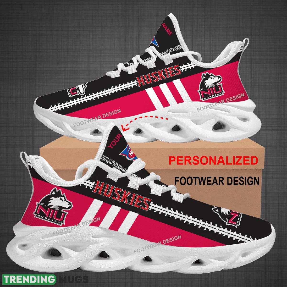 Custom Name NCAA Northern Illinois Huskies Logo New Max Soul Shoes For Big Fans Runing Sneakers Gift Max Soul Custom Name NCAA Northern Illinois Huskies Logo New Max Soul Shoes For Big Fans Runing Sneakers Gift Max Soul