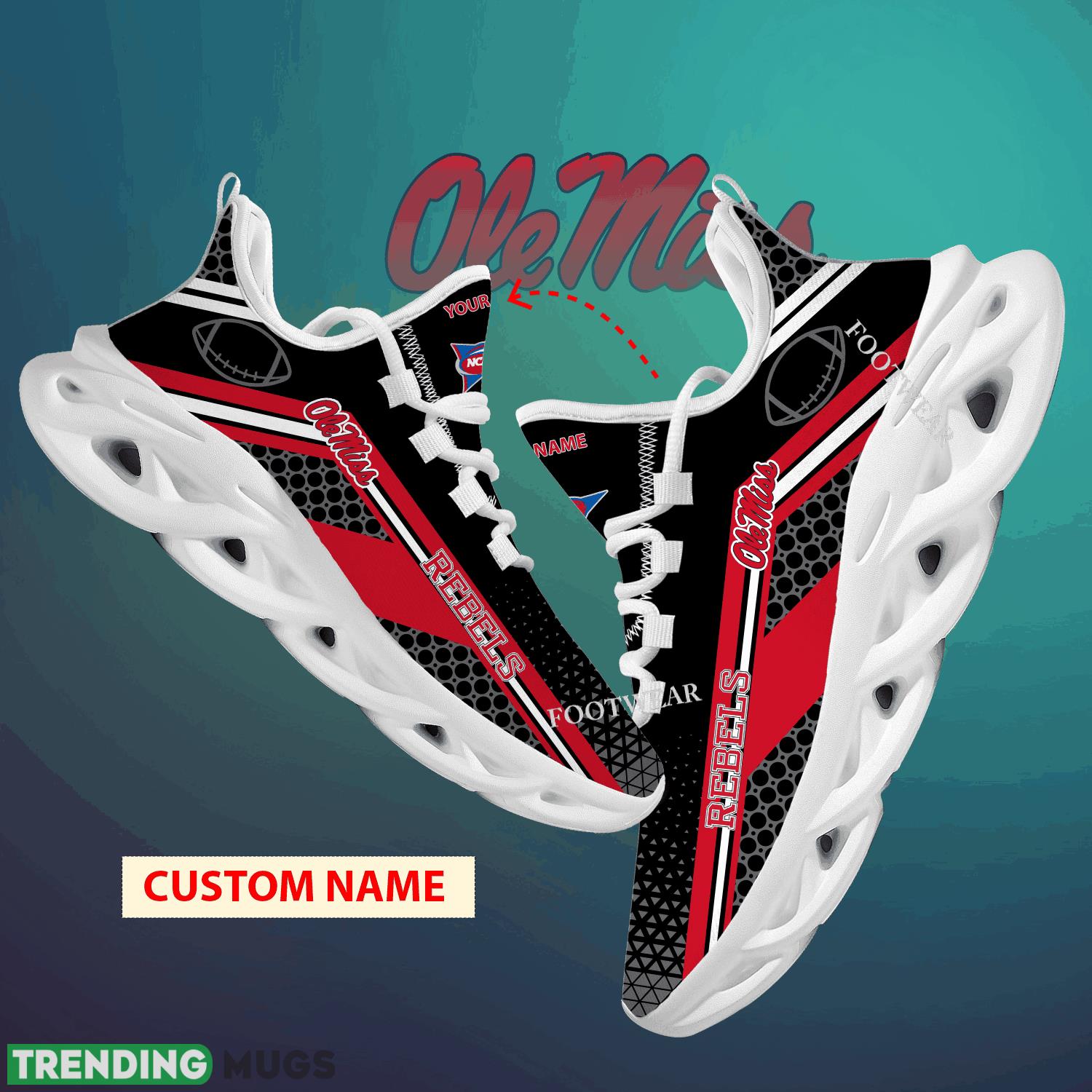 Custom Name NCAA Ole Miss Rebels Max Soul Shoes For Big Fans Runing Sneakers Gift - NCAA Ole Miss Rebels Max Soul Shoes New Season Personalized Photo 1 Custom Name NCAA Ole Miss Rebels Max Soul Shoes For Big Fans Runing Sneakers Gift - NCAA Ole Miss Rebels Max Soul Shoes New Season Personalized Photo 1