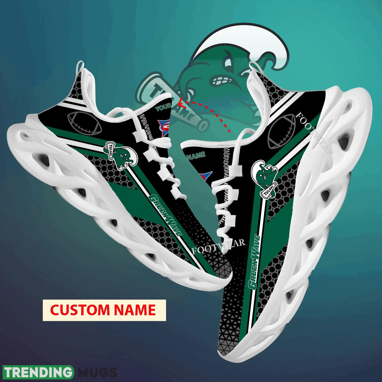 Custom Name NCAA Tulane Green Wave Max Soul Shoes For Big Fans Runing Sneakers Gift - NCAA Tulane Green Wave Max Soul Shoes New Season Personalized Photo 1 Custom Name NCAA Tulane Green Wave Max Soul Shoes For Big Fans Runing Sneakers Gift - NCAA Tulane Green Wave Max Soul Shoes New Season Personalized Photo 1