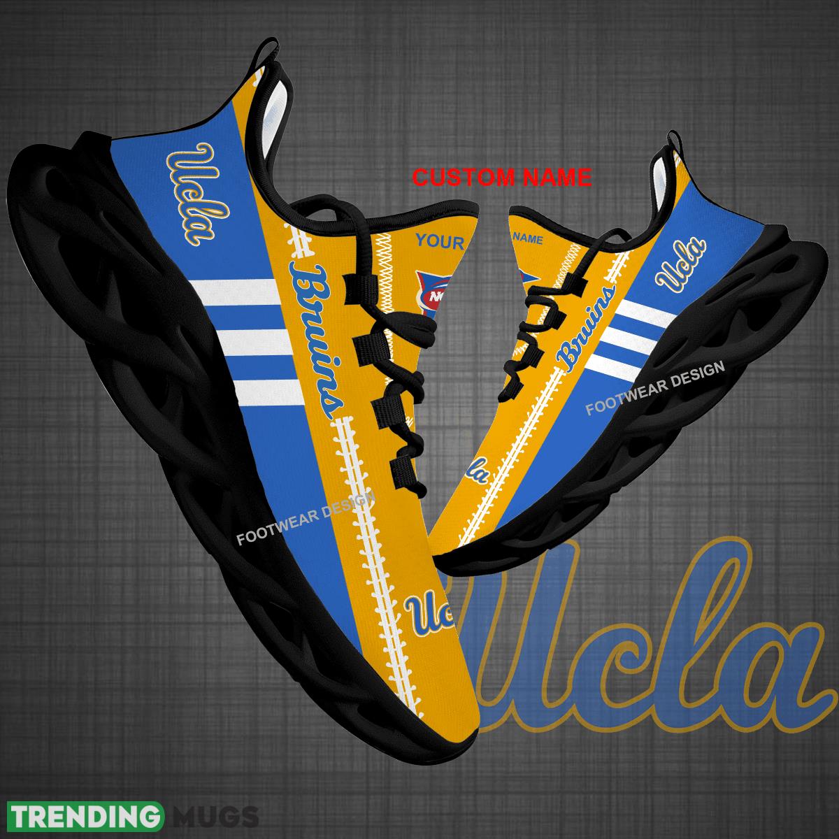 Custom Name NCAA UCLA Bruins Logo New Max Soul Shoes For Big Fans Runing Sneakers Gift - NCAA UCLA Bruins Logo New Chunky Shoes Photo 1 Custom Name NCAA UCLA Bruins Logo New Max Soul Shoes For Big Fans Runing Sneakers Gift - NCAA UCLA Bruins Logo New Chunky Shoes Photo 1