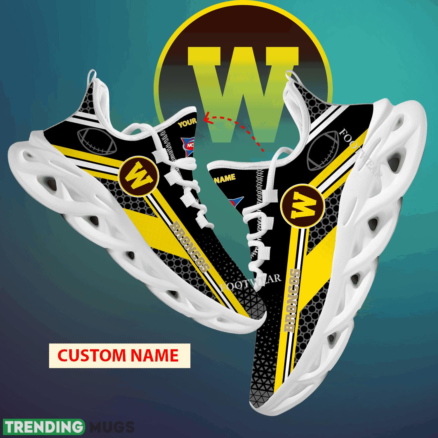 Custom Name NCAA Western Michigan Broncos Max Soul Shoes For Big Fans Runing Sneakers Gift - NCAA Western Michigan Broncos Max Soul Shoes New Season Personalized Photo 1 Custom Name NCAA Western Michigan Broncos Max Soul Shoes For Big Fans Runing Sneakers Gift - NCAA Western Michigan Broncos Max Soul Shoes New Season Personalized Photo 1