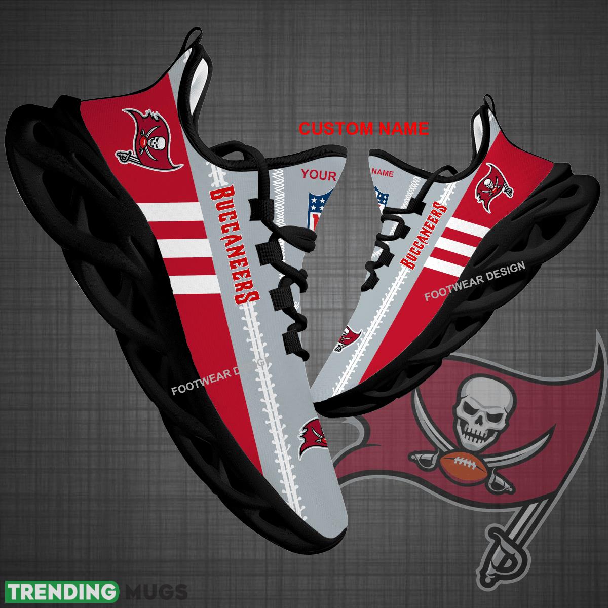 Custom Name NFL Tampa Bay Buccaneers Logo New Max Soul Shoes For Big Fans Runing Sneakers Gift - NFL Tampa Bay Buccaneers Logo New Chunky Shoes Photo 1 Custom Name NFL Tampa Bay Buccaneers Logo New Max Soul Shoes For Big Fans Runing Sneakers Gift - NFL Tampa Bay Buccaneers Logo New Chunky Shoes Photo 1