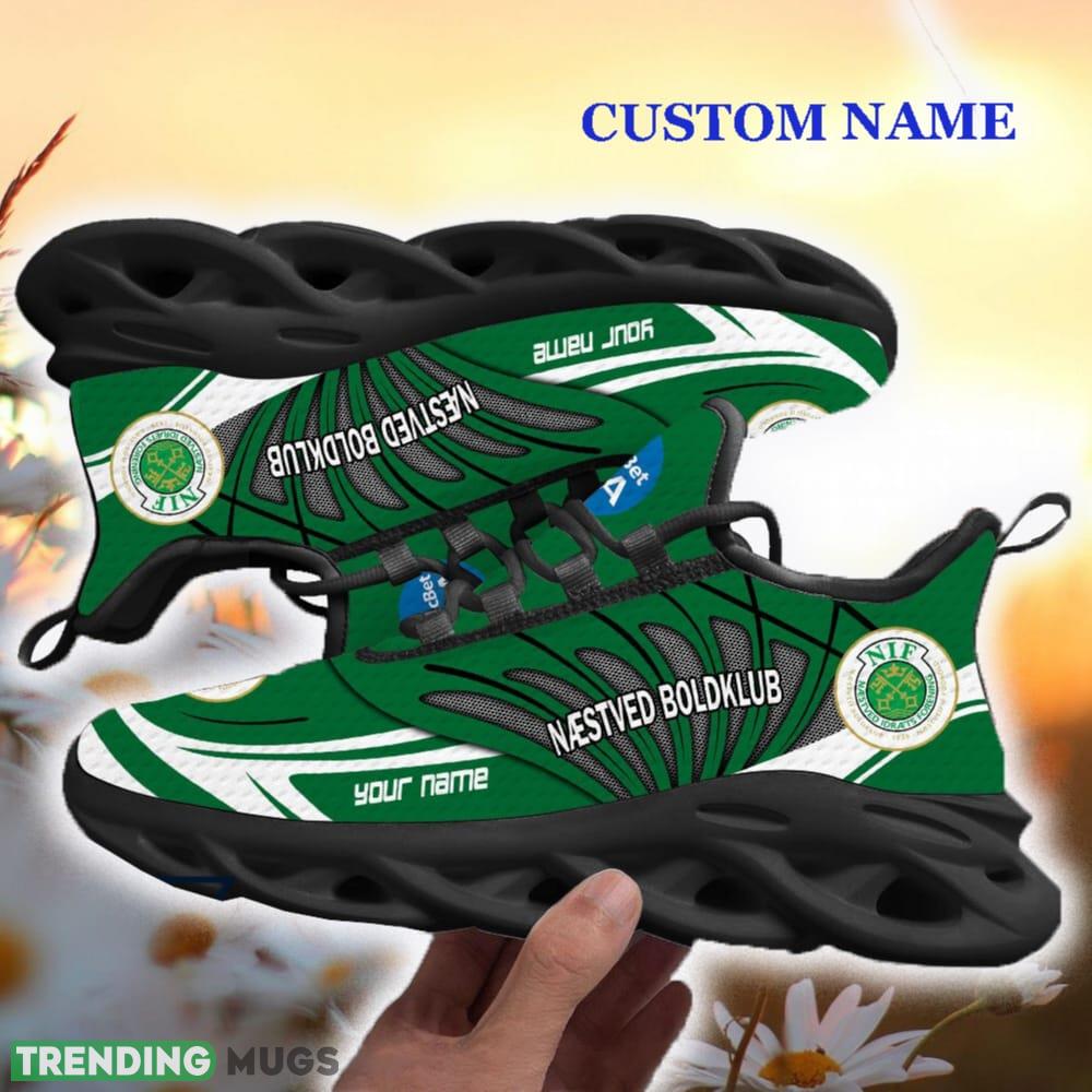 Custom Name Næstved Boldklub Max Soul Shoes For Men Women Gift New Clunky For Fans Max Soul Custom Name Næstved Boldklub Max Soul Shoes For Men Women Gift New Clunky For Fans Max Soul