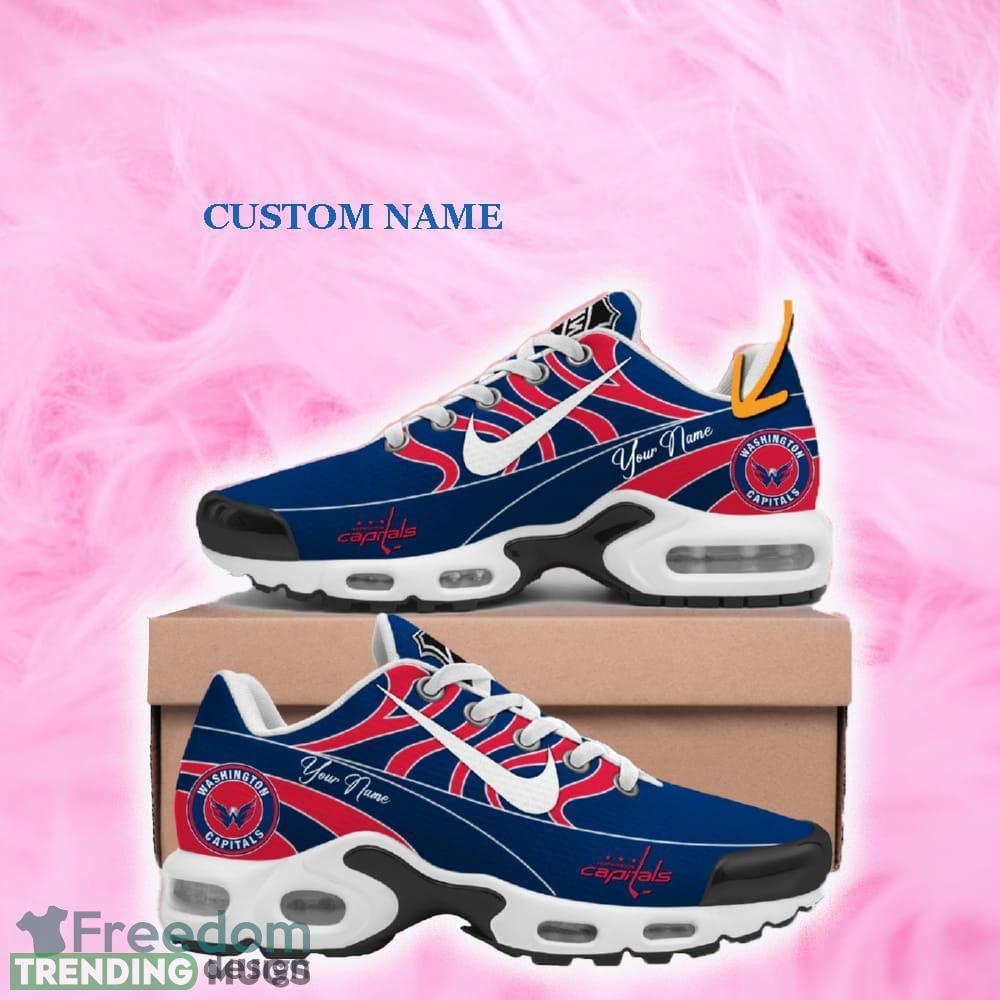Custom Name Washington Capitals Air Cushion Shoes For Men And Women Gift Teams Sports New Sneakers - Custom Name Washington Capitals Air Cushion Shoes For Men And Women Gift Teams Sports New Sneakers