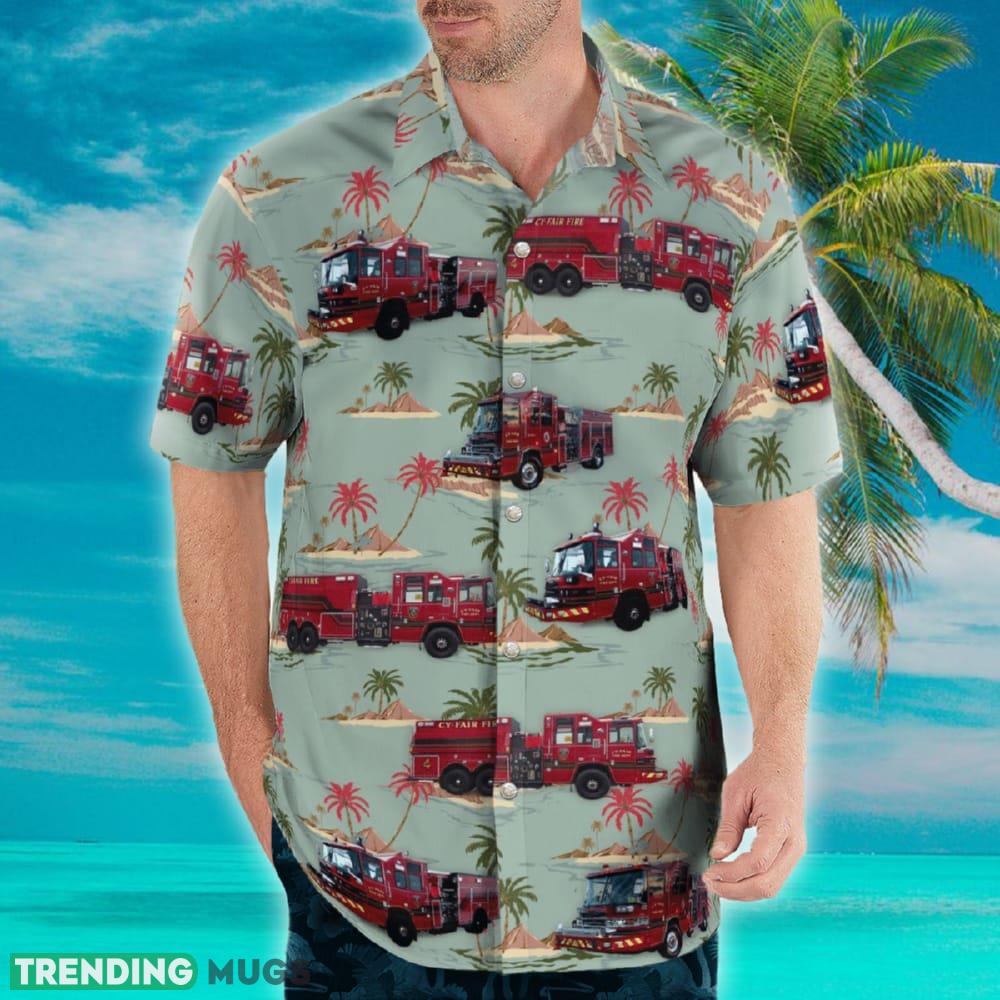Cy Fair Fire Department Houston Texas Hawaiian Shirt Hawaiian Shirt Cy Fair Fire Department Houston Texas Hawaiian Shirt Hawaiian Shirt