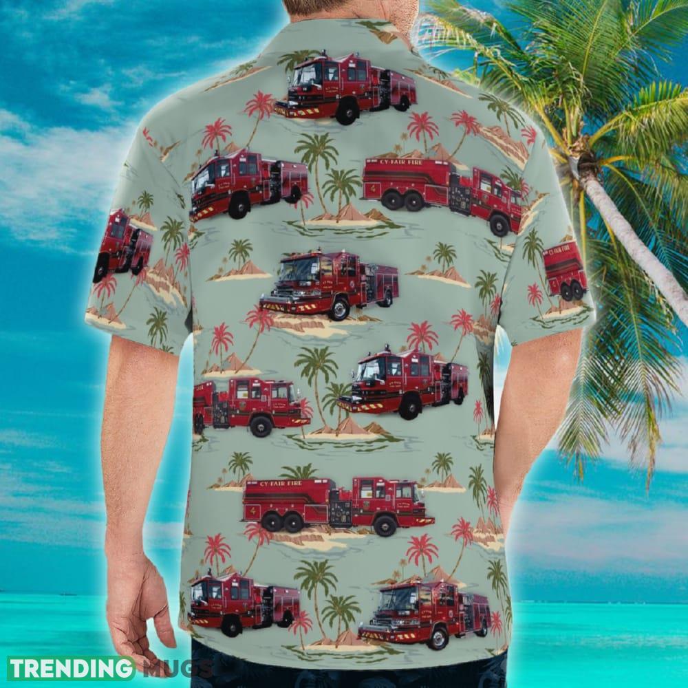 Cy Fair Fire Department Houston Texas Hawaiian Shirt Hawaiian Shirt Cy Fair Fire Department Houston Texas Hawaiian Shirt Hawaiian Shirt