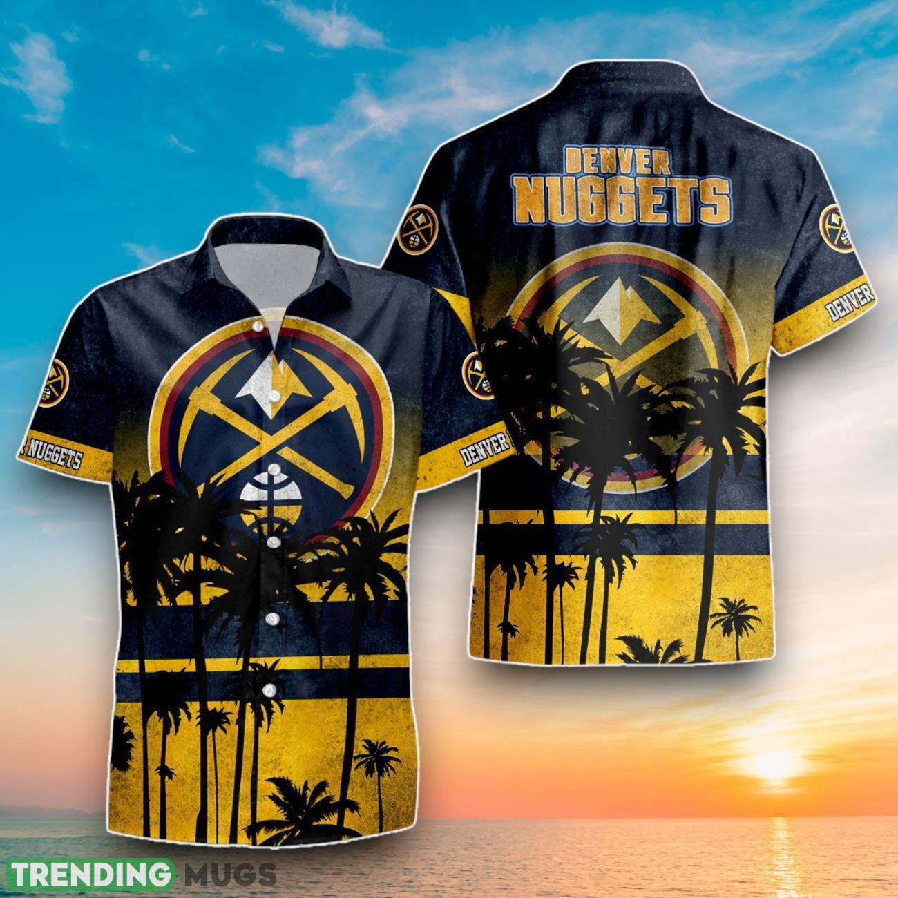 Denver Nuggets Hawaiian Shirt Hot Trending Love Gift For Fans Product Photo 1 Denver Nuggets Hawaiian Shirt Hot Trending Love Gift For Fans Product Photo 1