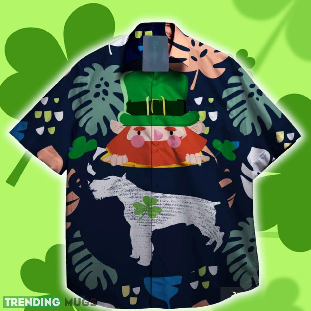 Dog with Shamrock St. Patrick day Hawaiian Shirt Surf - Dog with Shamrock St. Patrick day Hawaiian Shirt Surf Dog with Shamrock St. Patrick day Hawaiian Shirt Surf - Dog with Shamrock St. Patrick day Hawaiian Shirt Surf