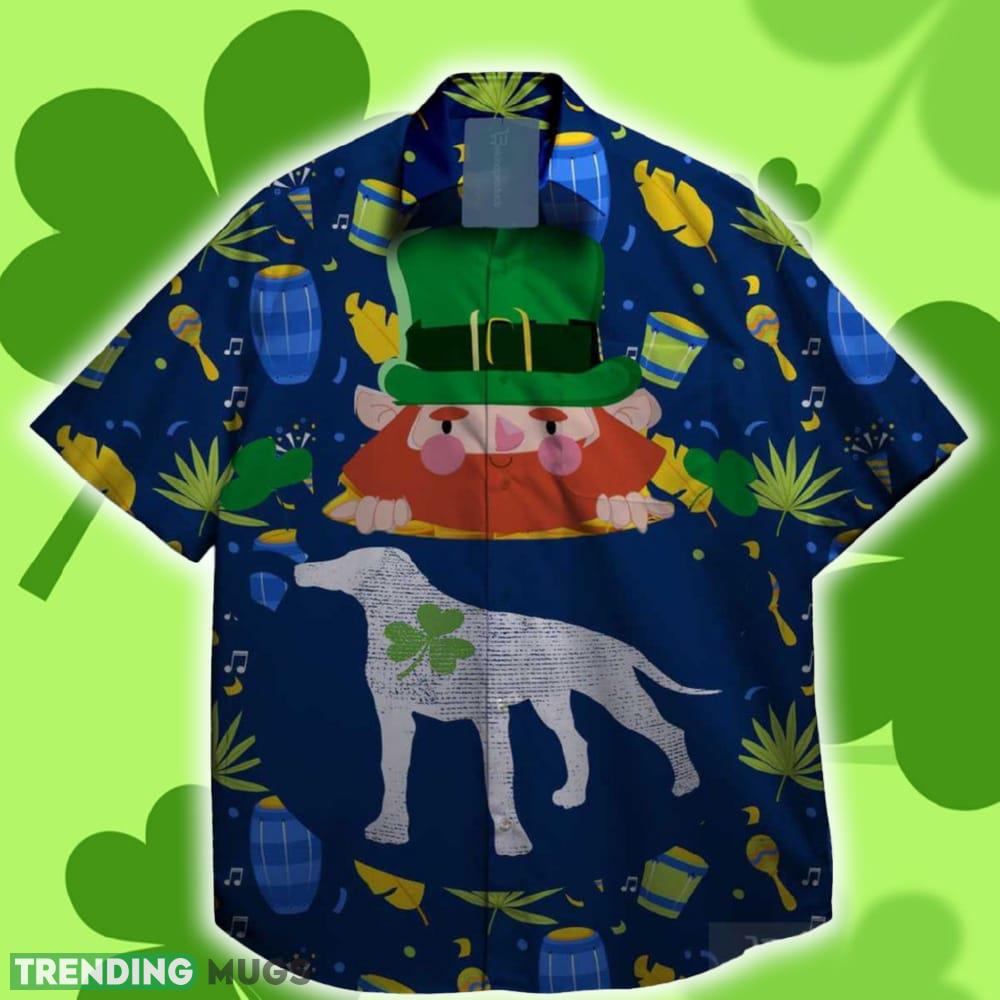 Dogs and Shamrocks St. Patrick day Hawaiian Shirt Vibrant - Dogs and Shamrocks St. Patrick day Hawaiian Shirt Vibrant Dogs and Shamrocks St. Patrick day Hawaiian Shirt Vibrant - Dogs and Shamrocks St. Patrick day Hawaiian Shirt Vibrant