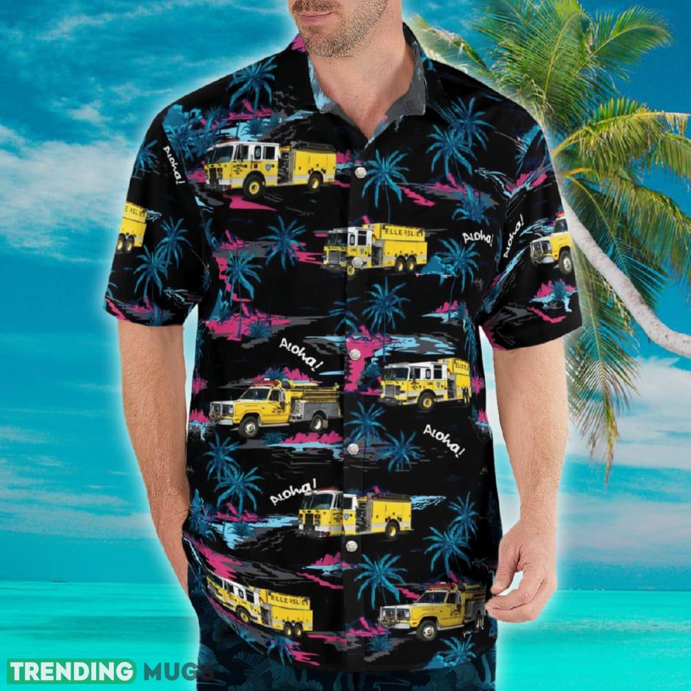 Ellerslie Maryland Company 6 Ellerslie Volunteer Fire Company Hawaiian Shirt Hawaiian Shirt Ellerslie Maryland Company 6 Ellerslie Volunteer Fire Company Hawaiian Shirt Hawaiian Shirt