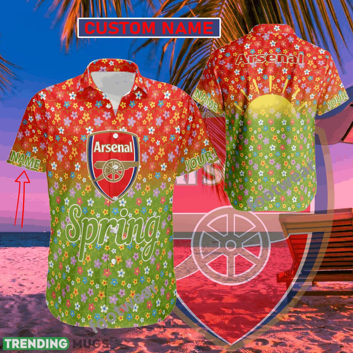 EPL Arsenal Hawaiian Shirt Spring Trending Summer Custom Name For Fans Gift - EPL Arsenal Hawaiian Shirt Spring Trending Summer Custom Name For Fans Gift EPL Arsenal Hawaiian Shirt Spring Trending Summer Custom Name For Fans Gift - EPL Arsenal Hawaiian Shirt Spring Trending Summer Custom Name For Fans Gift