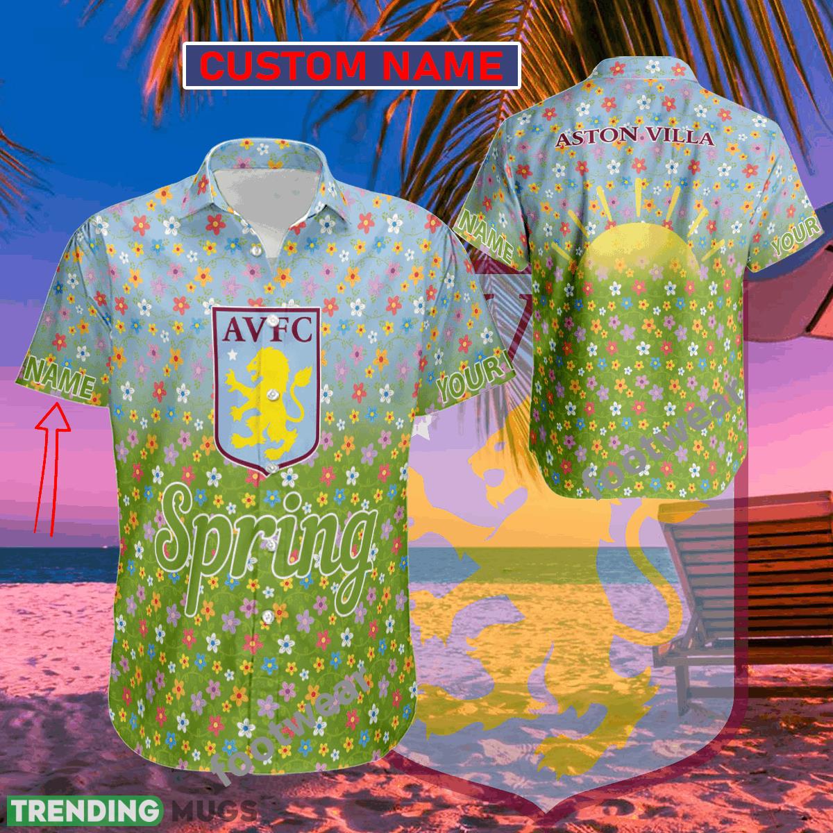 EPL Aston Villa Hawaiian Shirt Spring Trending Summer Custom Name For Fans Gift - EPL Aston Villa Hawaiian Shirt Spring Trending Summer Custom Name For Fans Gift EPL Aston Villa Hawaiian Shirt Spring Trending Summer Custom Name For Fans Gift - EPL Aston Villa Hawaiian Shirt Spring Trending Summer Custom Name For Fans Gift