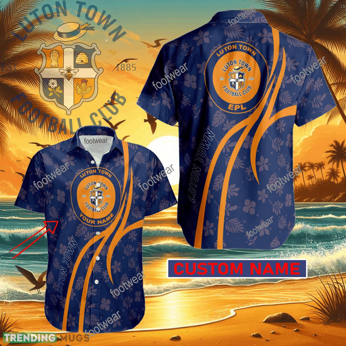 EPL Luton Town Hawaiian Shirt Design Gift Fans Summer Holidays Custom Name - EPL Luton Town Hawaiian Shirt Design Gift Fans Summer Holidays Custom Name EPL Luton Town Hawaiian Shirt Design Gift Fans Summer Holidays Custom Name - EPL Luton Town Hawaiian Shirt Design Gift Fans Summer Holidays Custom Name