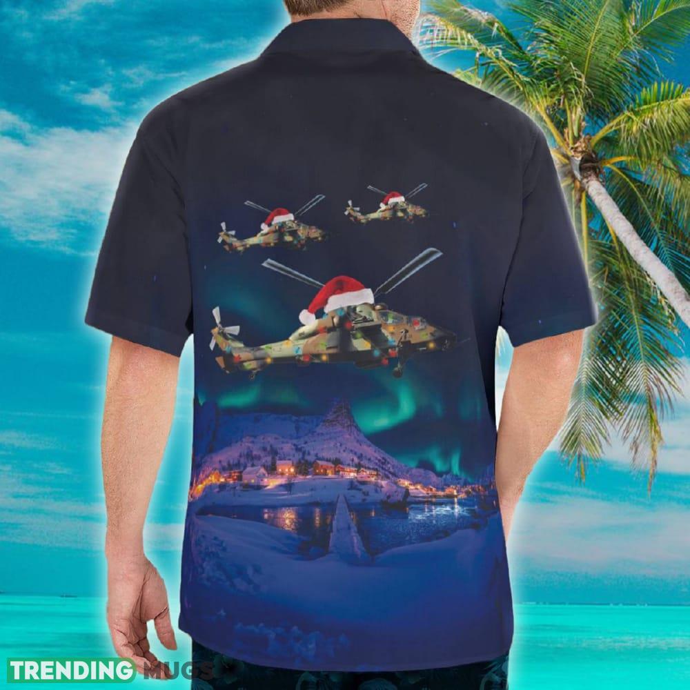 Eurocopter EC 665 Tiger HAD French Army Christmas Hawaiian Shirt Hawaiian Shirt Eurocopter EC 665 Tiger HAD French Army Christmas Hawaiian Shirt Hawaiian Shirt