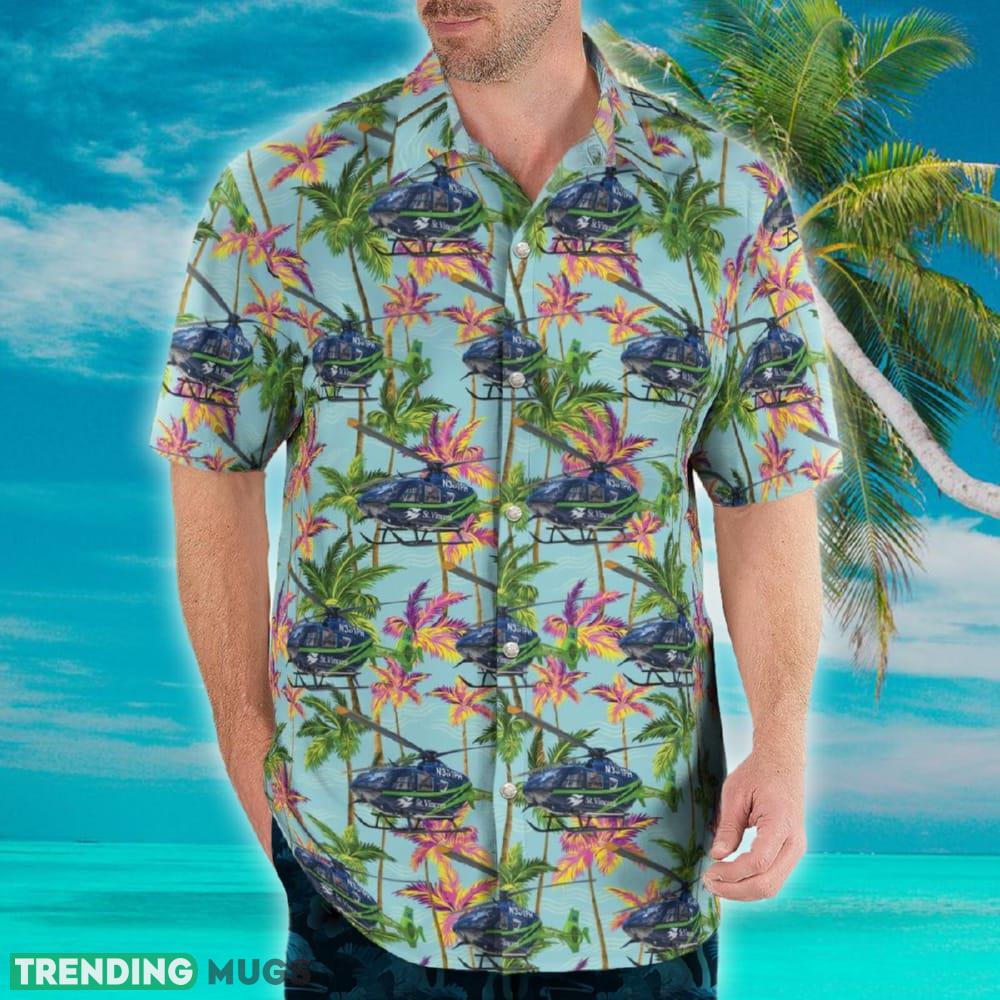 Evansville Indiana St.Vincent StatFlight Airbus EC135 Statflight 6 N381PH Hawaiian Shirt Hawaiian Shirt Evansville Indiana St.Vincent StatFlight Airbus EC135 Statflight 6 N381PH Hawaiian Shirt Hawaiian Shirt