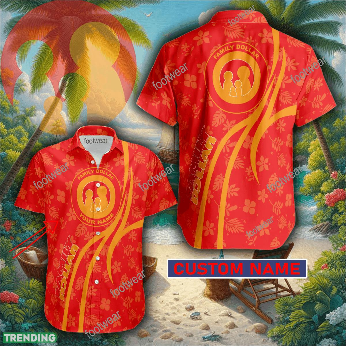 Family Dollar 3D Hawaiian Shirt Logo Brand Custom Name Gift Beach - Family Dollar 3D Hawaiian Shirt Logo Brand Custom Name Gift Beach Family Dollar 3D Hawaiian Shirt Logo Brand Custom Name Gift Beach - Family Dollar 3D Hawaiian Shirt Logo Brand Custom Name Gift Beach