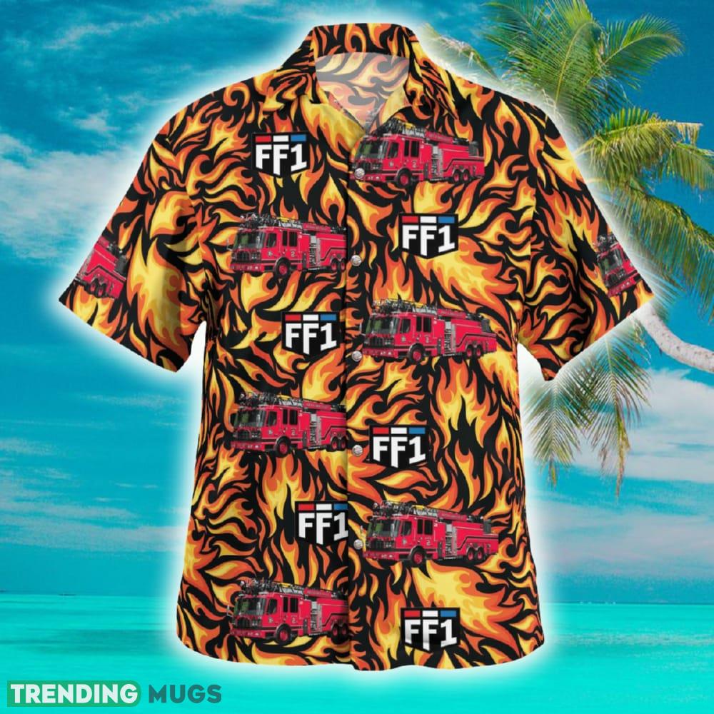Fire Dept Hawaiian Shirt Vacation Gift Beach - Fire Dept Hawaiian Shirt_2