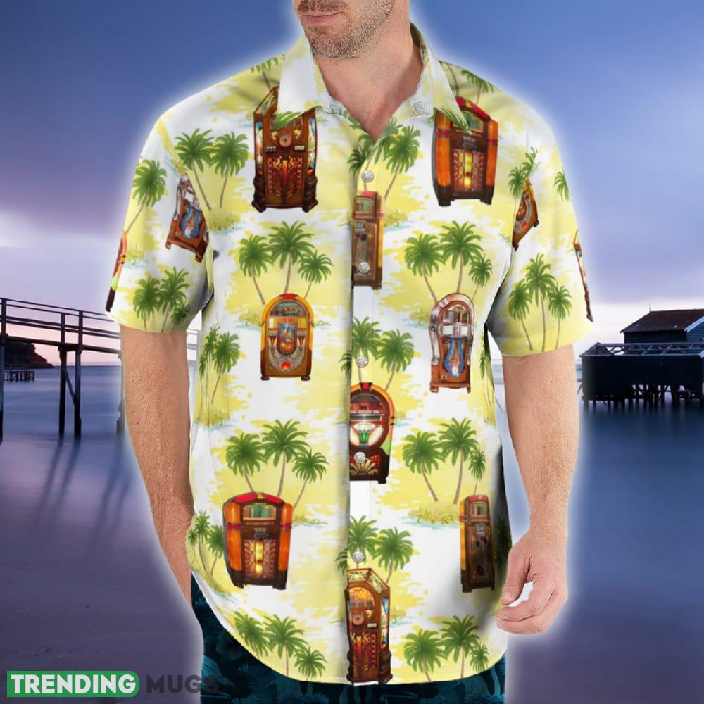 ''Golden Age'' Wurlitzer Jukeboxes Hawaiian Shirt Tropic For Summer Hawaiian Shirt ''Golden Age'' Wurlitzer Jukeboxes Hawaiian Shirt Tropic For Summer Hawaiian Shirt