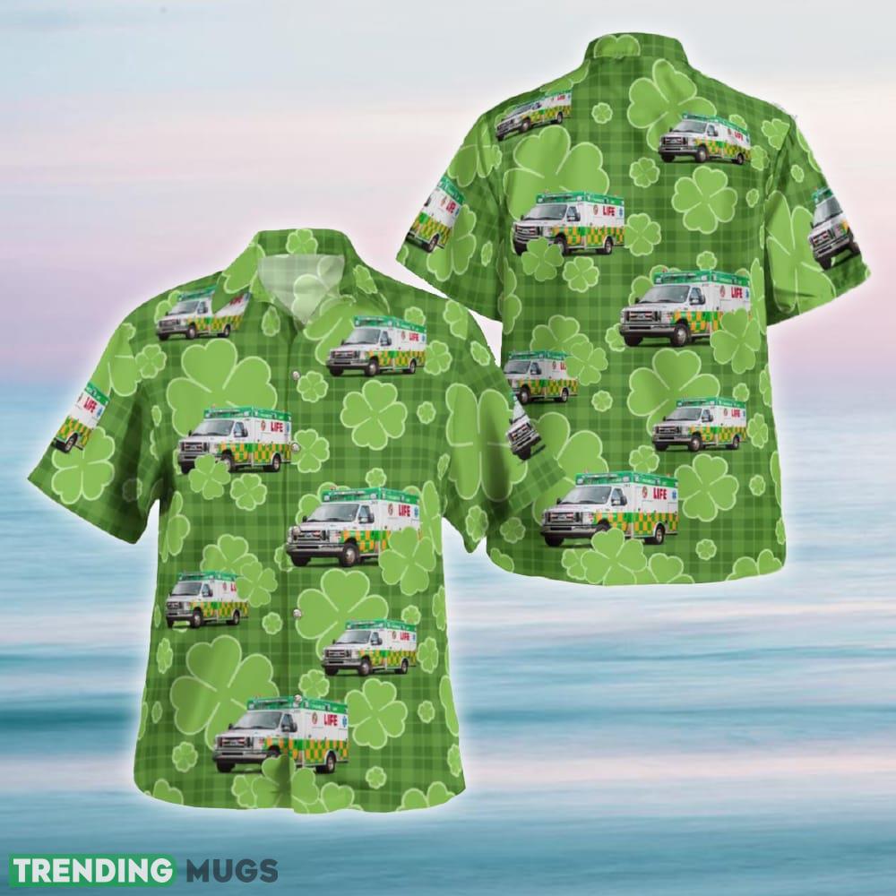 Grand Rapids Michigan Life EMS St Patrick's Day Hawaiian Shirt Hawaiian Shirt Grand Rapids Michigan Life EMS St Patrick's Day Hawaiian Shirt - Grand Rapids Michigan Life EMS St Patrick's Day Hawaiian Shirt
