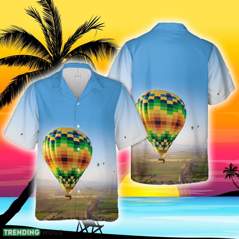 Hot Air Balloon Rides in Napa Valley Hawaiian Shirt - Hot Air Balloon Rides in Napa Valley Hawaiian Shirt Hot Air Balloon Rides in Napa Valley Hawaiian Shirt - Hot Air Balloon Rides in Napa Valley Hawaiian Shirt