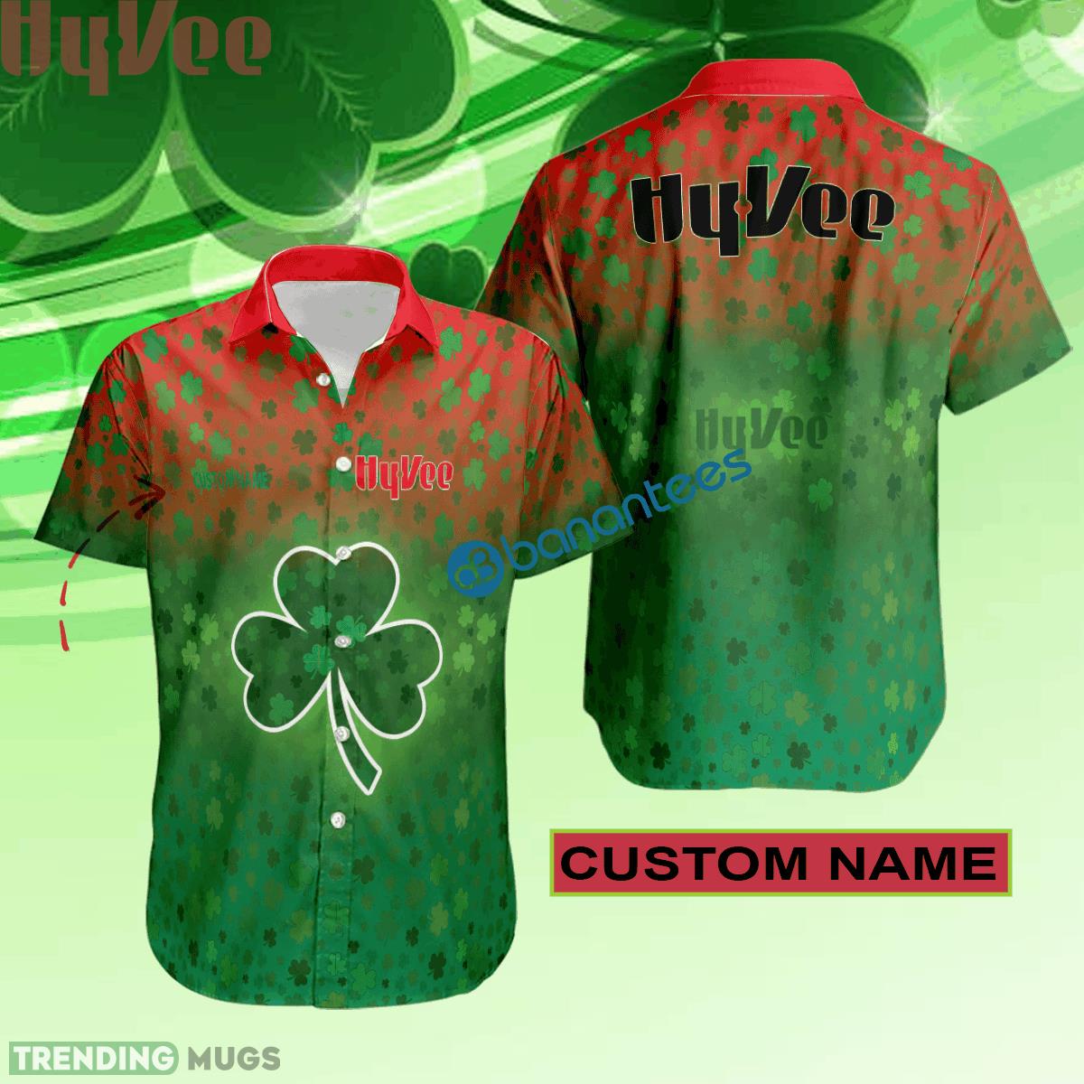 Hy Vee Hawaiian Shirt Logo Brand Design Patrick Day Custom Name - Hy Vee Hawaiian Shirt Logo Brand Design Patrick Day Custom Name Hy Vee Hawaiian Shirt Logo Brand Design Patrick Day Custom Name - Hy Vee Hawaiian Shirt Logo Brand Design Patrick Day Custom Name
