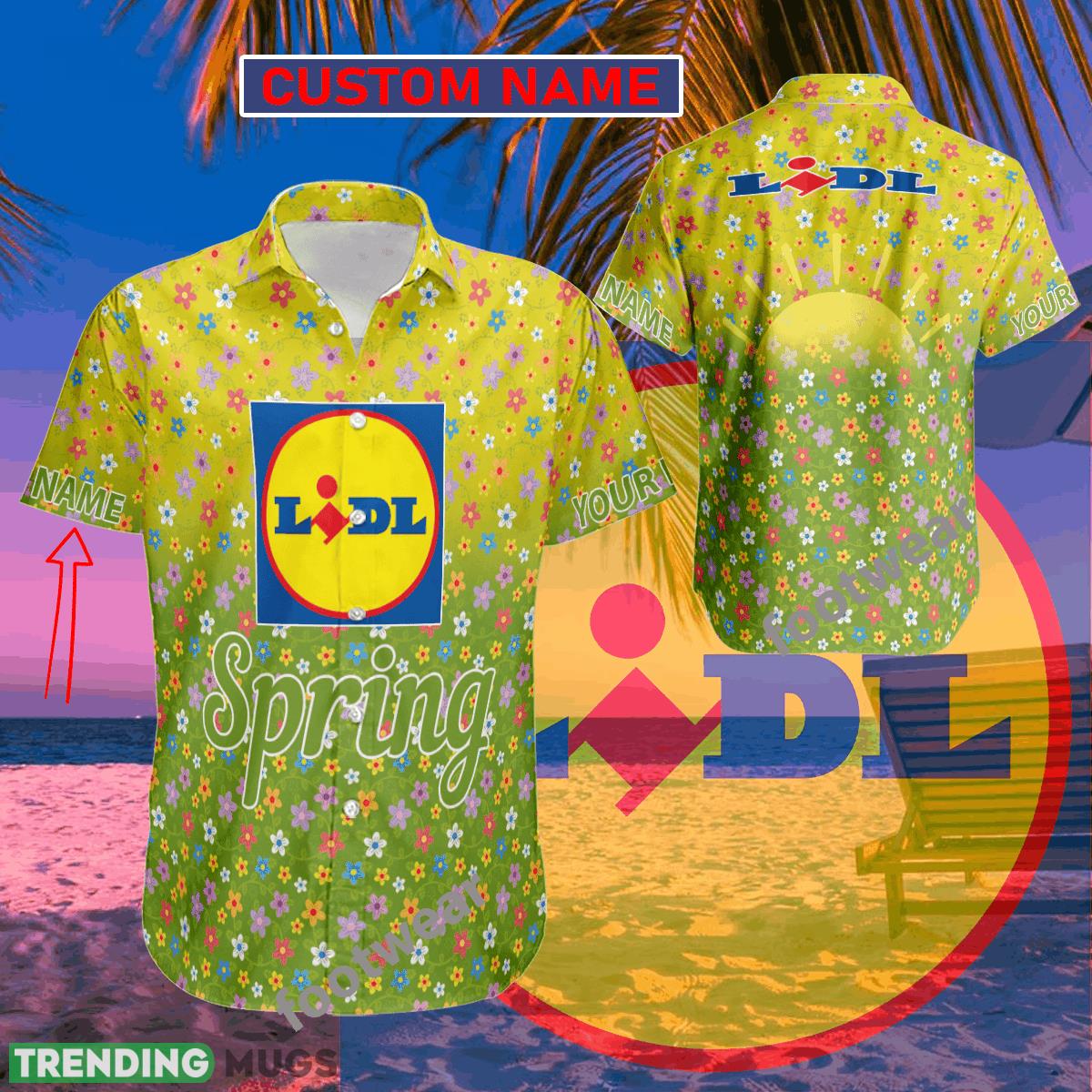 Lidl Logo Brand Hawaiian Shirt Spring Trending Summer Custom Name For Fans Gift - Lidl Logo Brand Hawaiian Shirt Spring Trending Summer Custom Name For Fans Gift Lidl Logo Brand Hawaiian Shirt Spring Trending Summer Custom Name For Fans Gift - Lidl Logo Brand Hawaiian Shirt Spring Trending Summer Custom Name For Fans Gift