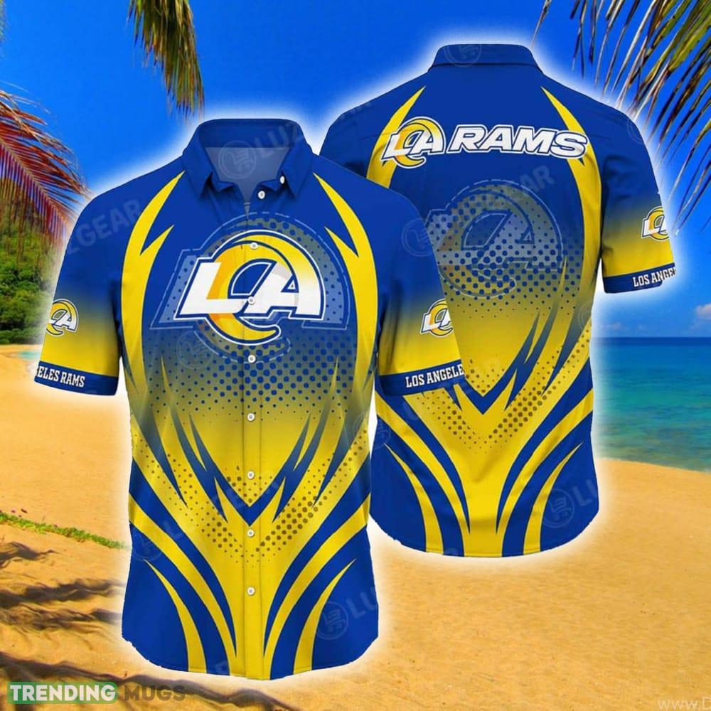 Los Angeles Rams NFL Top 3D Hawaiian Shirt For Men Women - Los Angeles Rams NFL Top 3D Hawaiian Shirt For Men Women