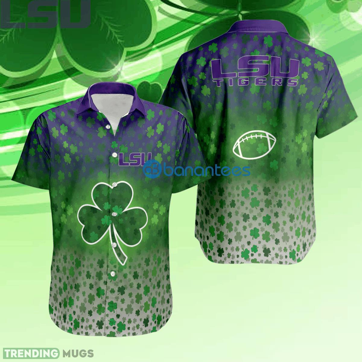 LSU Tigers Unisex Logo Beach Hawaiian Shirt Gift For Fans Patrick Day - LSU Tigers Unisex Logo Beach Hawaiian Shirt Gift For Fans Patrick Day LSU Tigers Unisex Logo Beach Hawaiian Shirt Gift For Fans Patrick Day - LSU Tigers Unisex Logo Beach Hawaiian Shirt Gift For Fans Patrick Day