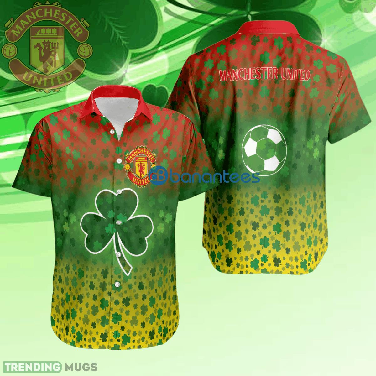 Manchester United Bright New All Over Print Hawaiian Shirt For Summer Patrick Day - Manchester United Bright New All Over Print Hawaiian Shirt For Summer Patrick Day Manchester United Bright New All Over Print Hawaiian Shirt For Summer Patrick Day - Manchester United Bright New All Over Print Hawaiian Shirt For Summer Patrick Day