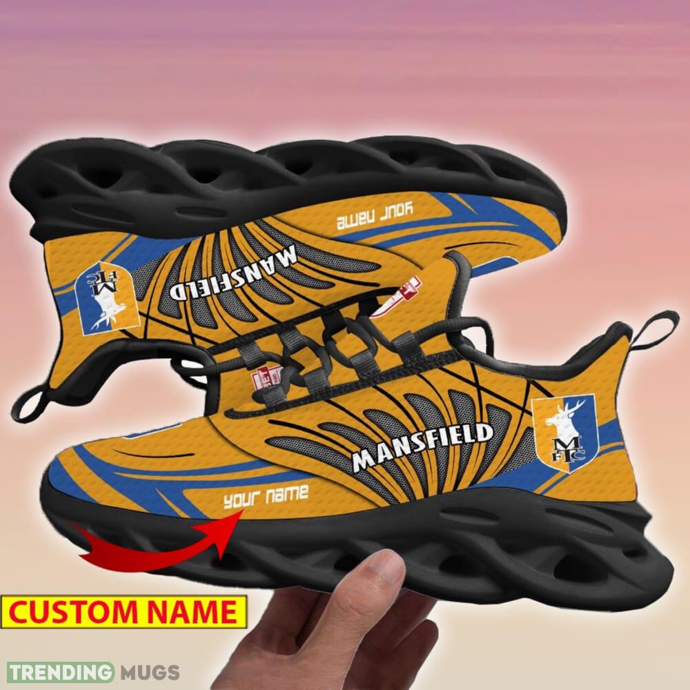 Mansfield Town Max Soul Shoes Personalized For Men Women Running Sneakers Gift Max Soul Mansfield Town Max Soul Shoes Personalized For Men Women Running Sneakers Gift Max Soul