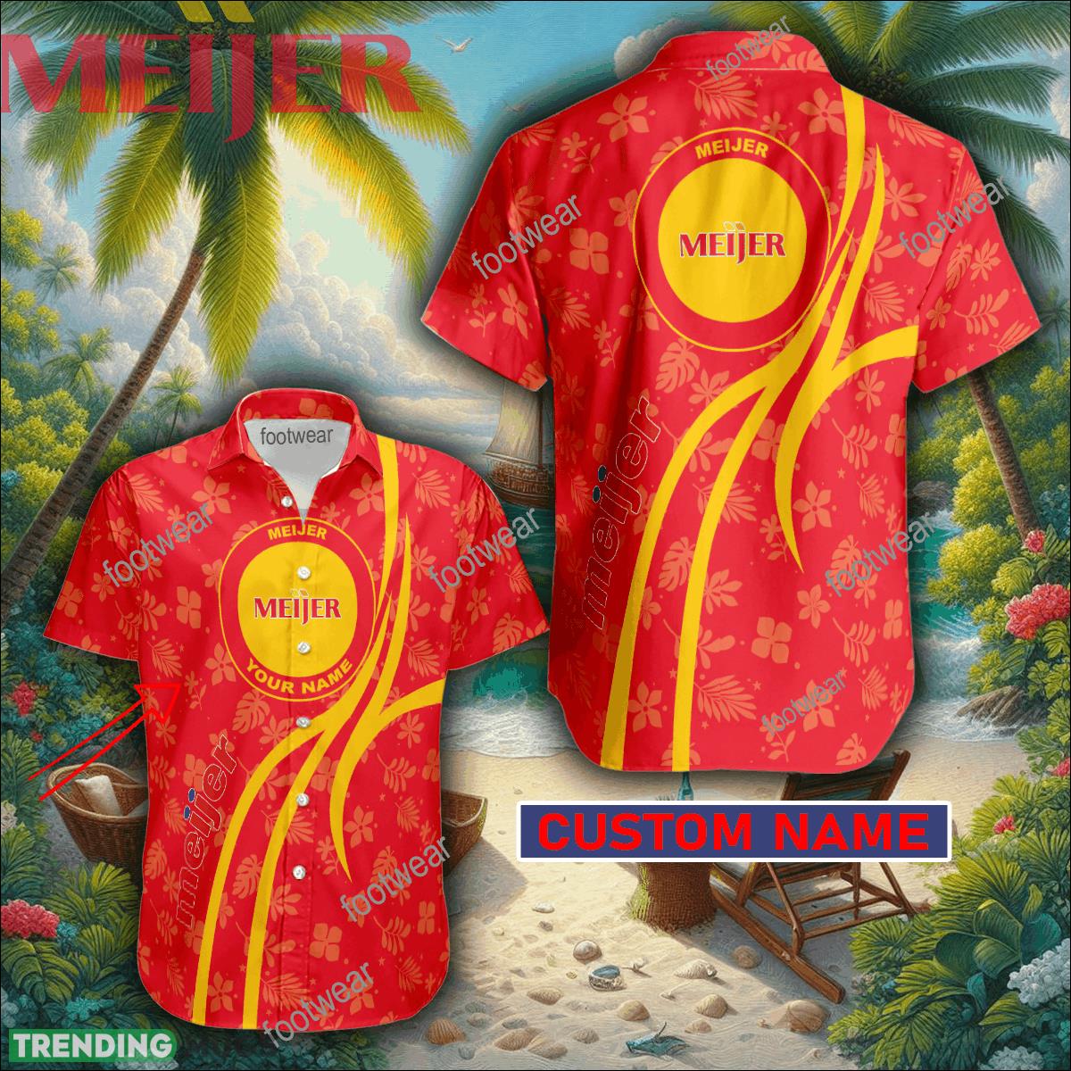 Meijer 3D Hawaiian Shirt Logo Brand Custom Name Gift Beach - Meijer 3D Hawaiian Shirt Logo Brand Custom Name Gift Beach Meijer 3D Hawaiian Shirt Logo Brand Custom Name Gift Beach - Meijer 3D Hawaiian Shirt Logo Brand Custom Name Gift Beach