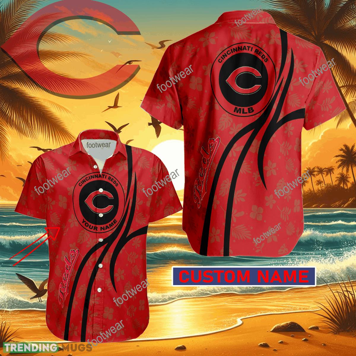 MLB Cincinnati Reds Hawaiian Shirt Design Gift Fans Summer Holidays Custom Name - MLB Cincinnati Reds Hawaiian Shirt Design Gift Fans Summer Holidays Custom Name MLB Cincinnati Reds Hawaiian Shirt Design Gift Fans Summer Holidays Custom Name - MLB Cincinnati Reds Hawaiian Shirt Design Gift Fans Summer Holidays Custom Name