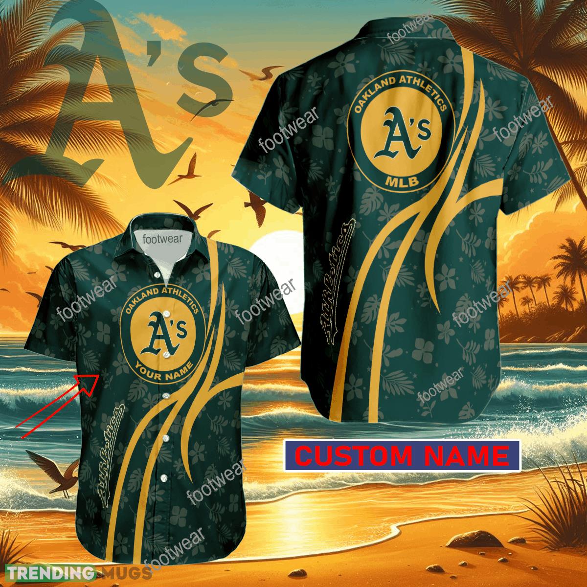 MLB Oakland Athletics Hawaiian Shirt Design Gift Fans Summer Holidays Custom Name - MLB Oakland Athletics Hawaiian Shirt Design Gift Fans Summer Holidays Custom Name MLB Oakland Athletics Hawaiian Shirt Design Gift Fans Summer Holidays Custom Name - MLB Oakland Athletics Hawaiian Shirt Design Gift Fans Summer Holidays Custom Name