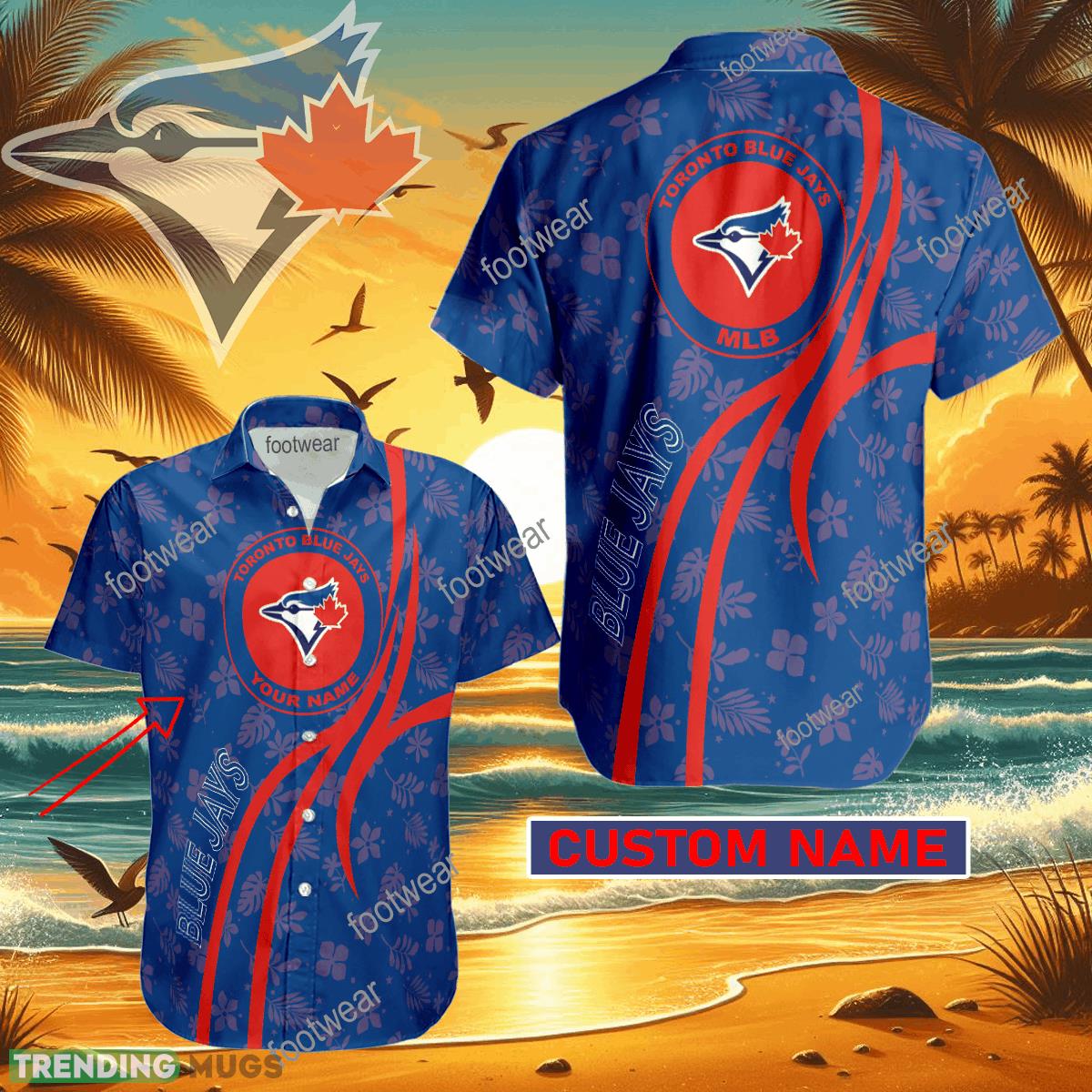 MLB Toronto Blue Jays Hawaiian Shirt Design Gift Fans Summer Holidays Custom Name - MLB Toronto Blue Jays Hawaiian Shirt Design Gift Fans Summer Holidays Custom Name MLB Toronto Blue Jays Hawaiian Shirt Design Gift Fans Summer Holidays Custom Name - MLB Toronto Blue Jays Hawaiian Shirt Design Gift Fans Summer Holidays Custom Name