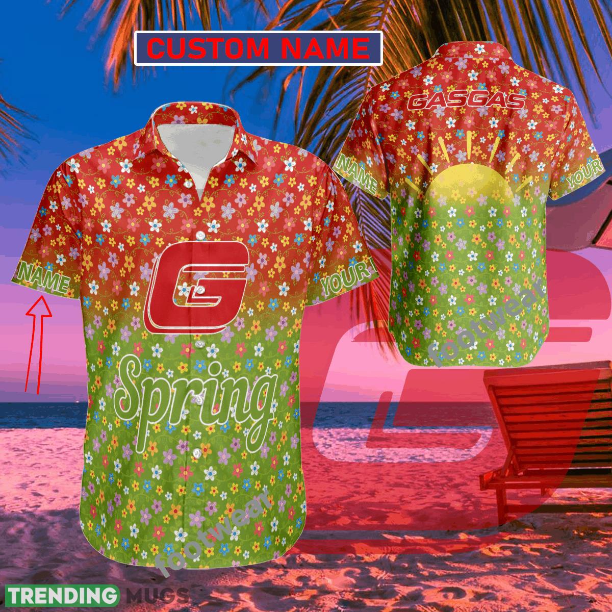 Motorcycle Gas Gas Hawaiian Shirt Spring Trending Summer Custom Name For Fans Gift - Motorcycle Gas Gas Hawaiian Shirt Spring Trending Summer Custom Name For Fans Gift