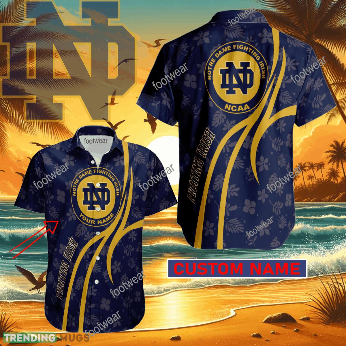 NCAA Notre Dame Fighting Irish Hawaiian Shirt Design Gift Fans Summer Holidays Custom Name - NCAA Notre Dame Fighting Irish Hawaiian Shirt Design Gift Fans Summer Holidays Custom Name NCAA Notre Dame Fighting Irish Hawaiian Shirt Design Gift Fans Summer Holidays Custom Name - NCAA Notre Dame Fighting Irish Hawaiian Shirt Design Gift Fans Summer Holidays Custom Name