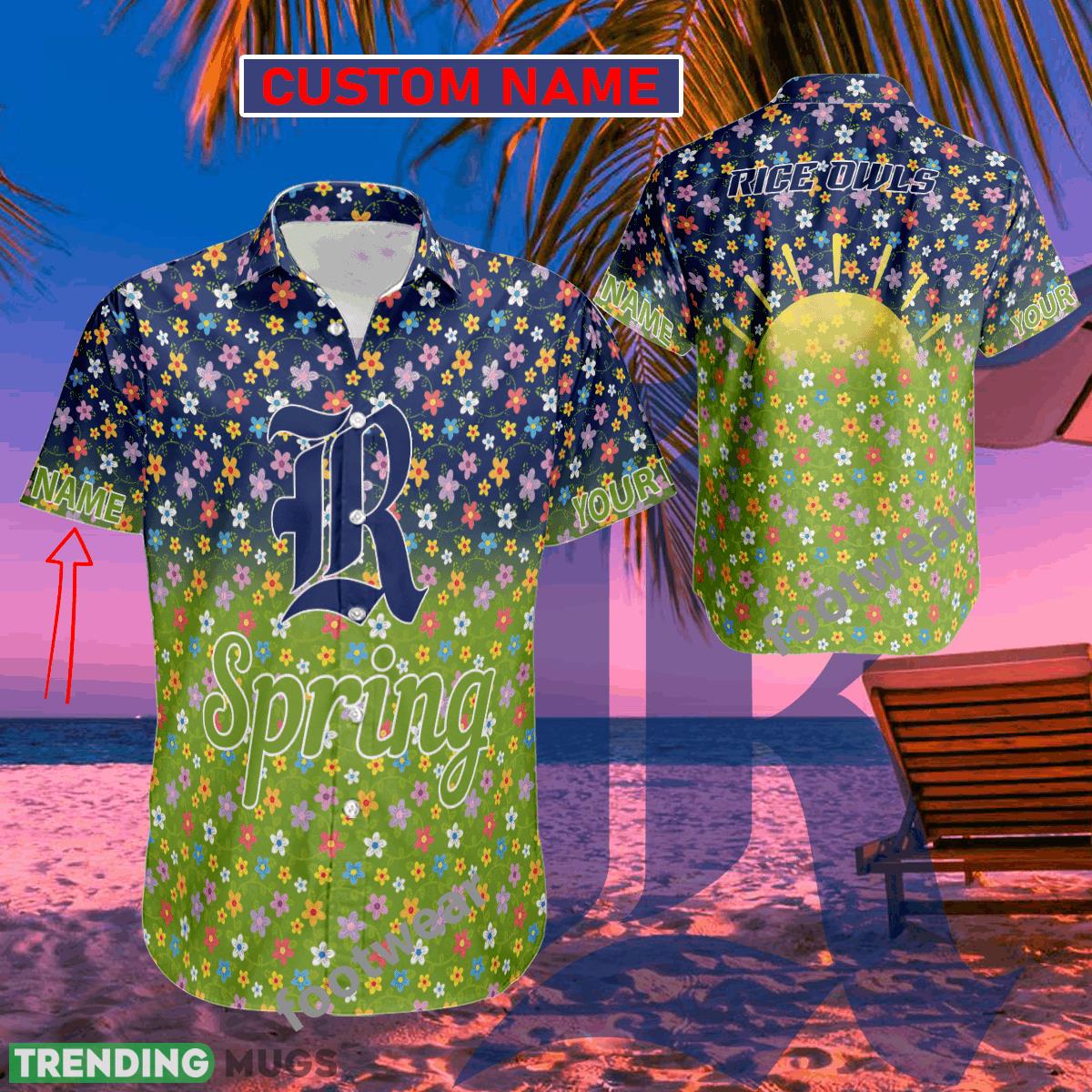 NCAA Rice Owls Hawaiian Shirt Spring Trending Summer Custom Name For Fans Gift - NCAA Rice Owls Hawaiian Shirt Spring Trending Summer Custom Name For Fans Gift NCAA Rice Owls Hawaiian Shirt Spring Trending Summer Custom Name For Fans Gift - NCAA Rice Owls Hawaiian Shirt Spring Trending Summer Custom Name For Fans Gift