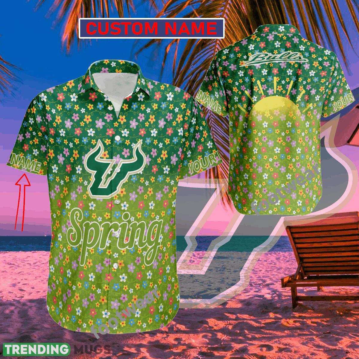 NCAA South Florida Bulls Hawaiian Shirt Spring Trending Summer Custom Name For Fans Gift - NCAA South Florida Bulls Hawaiian Shirt Spring Trending Summer Custom Name For Fans Gift NCAA South Florida Bulls Hawaiian Shirt Spring Trending Summer Custom Name For Fans Gift - NCAA South Florida Bulls Hawaiian Shirt Spring Trending Summer Custom Name For Fans Gift