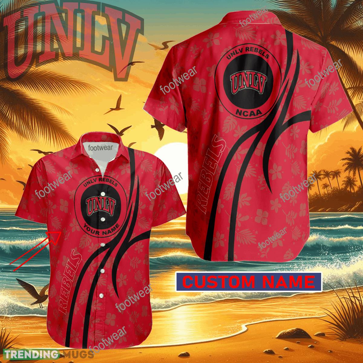 NCAA UNLV Rebels Hawaiian Shirt Design Gift Fans Summer Holidays Custom Name - NCAA UNLV Rebels Hawaiian Shirt Design Gift Fans Summer Holidays Custom Name NCAA UNLV Rebels Hawaiian Shirt Design Gift Fans Summer Holidays Custom Name - NCAA UNLV Rebels Hawaiian Shirt Design Gift Fans Summer Holidays Custom Name