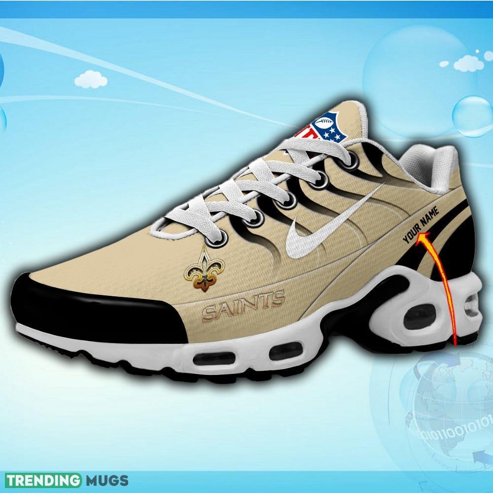 New Orleans Saints NFL Teams Custom Name Air Cushion Sports Shoes Gift For Fans - New Orleans Saints Air Cushion Sports Shoes Photo 1 New Orleans Saints NFL Teams Custom Name Air Cushion Sports Shoes Gift For Fans - New Orleans Saints Air Cushion Sports Shoes Photo 1