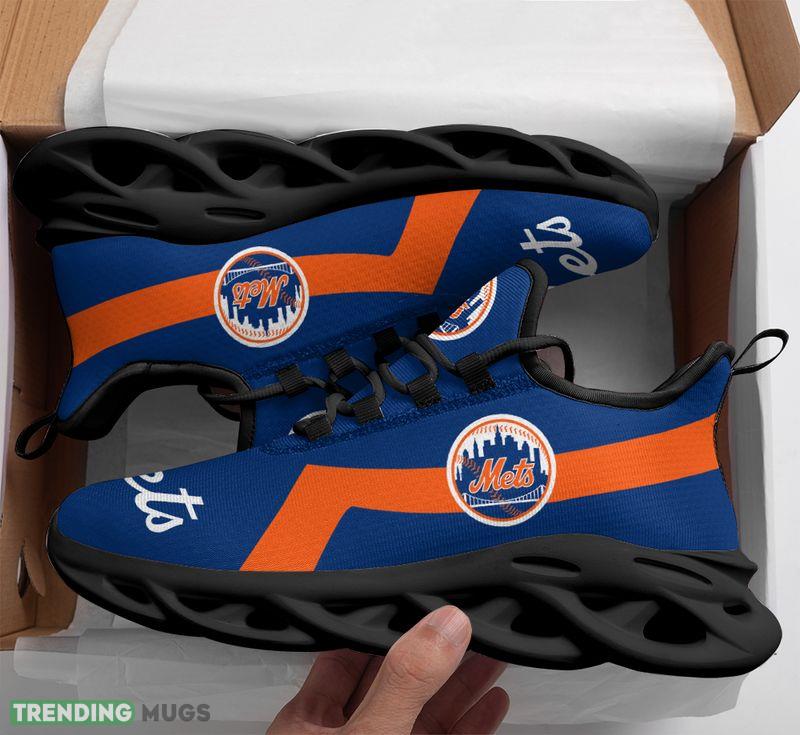 New York Mets Classic Pattern Max Soul Shoes Casual Running Sneakers Max Soul New York Mets Classic Pattern Max Soul Shoes Casual Running Sneakers Max Soul