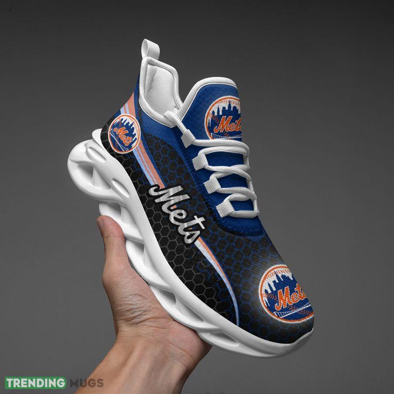 New York Mets Honeycomb Pattern Max Soul Shoes Performance Sport Sneakers - New York Mets Honeycomb Pattern Max Soul Shoes_1 New York Mets Honeycomb Pattern Max Soul Shoes Performance Sport Sneakers - New York Mets Honeycomb Pattern Max Soul Shoes_1