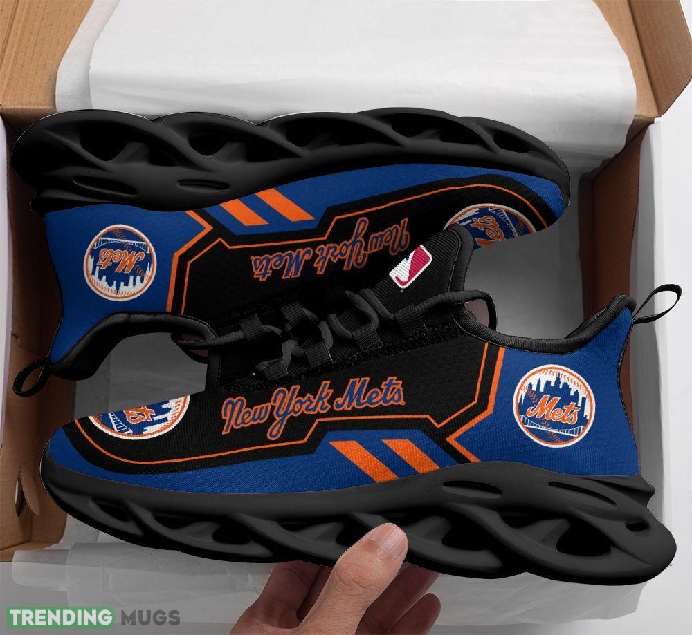 New York Mets Men's Or Women's Max soul Shoes Athletic Sport Sneakers Max Soul New York Mets Men's Or Women's Max soul Shoes Athletic Sport Sneakers Max Soul