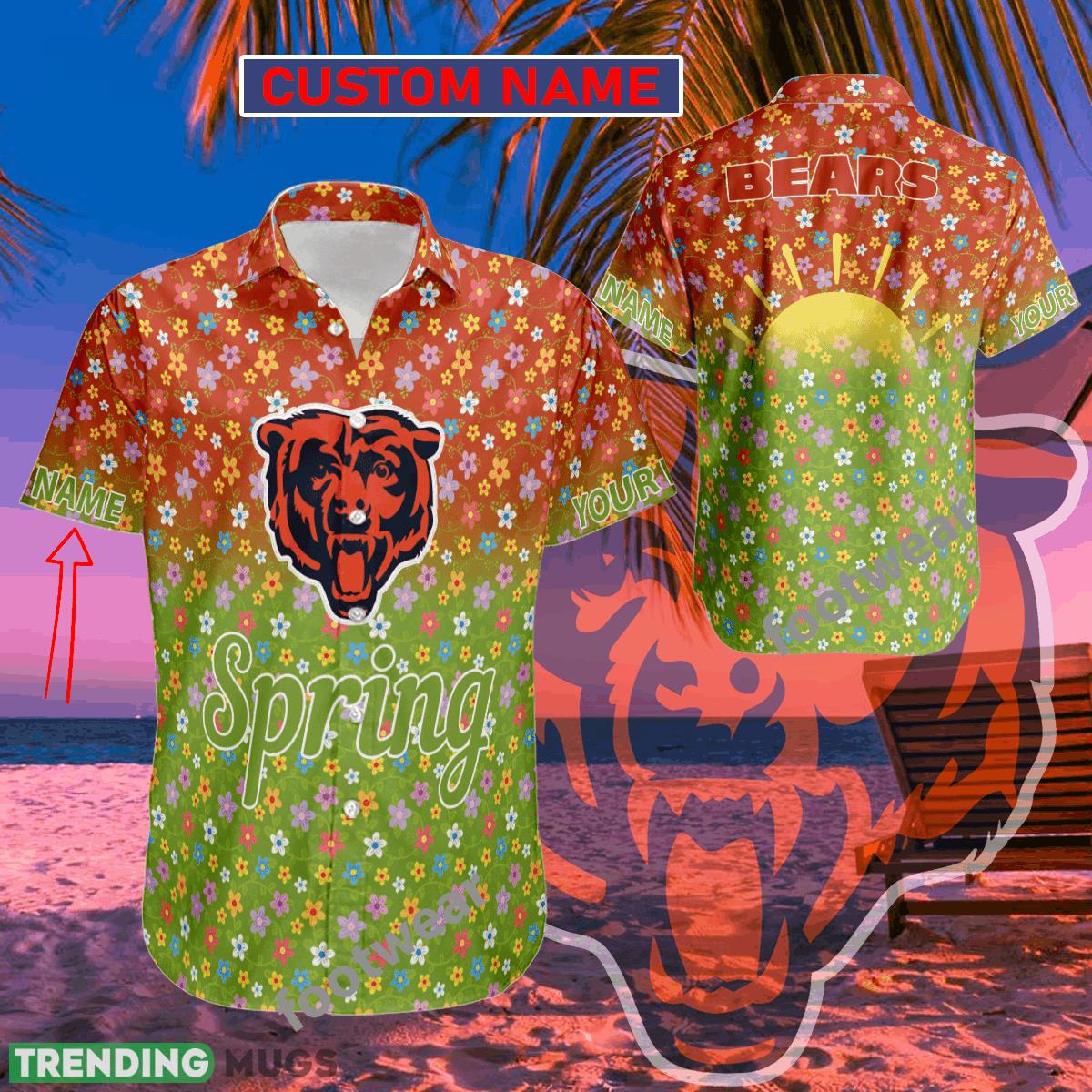 NFL Chicago Bears Hawaiian Shirt Spring Trending Summer Custom Name For Fans Gift - NFL Chicago Bears Hawaiian Shirt Spring Trending Summer Custom Name For Fans Gift NFL Chicago Bears Hawaiian Shirt Spring Trending Summer Custom Name For Fans Gift - NFL Chicago Bears Hawaiian Shirt Spring Trending Summer Custom Name For Fans Gift