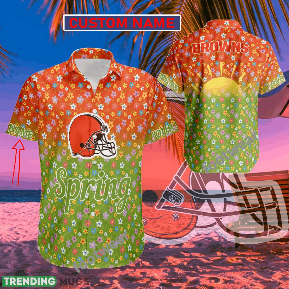 NFL Cleveland Browns Hawaiian Shirt Spring Trending Summer Custom Name For Fans Gift - NFL Cleveland Browns Hawaiian Shirt Spring Trending Summer Custom Name For Fans Gift NFL Cleveland Browns Hawaiian Shirt Spring Trending Summer Custom Name For Fans Gift - NFL Cleveland Browns Hawaiian Shirt Spring Trending Summer Custom Name For Fans Gift