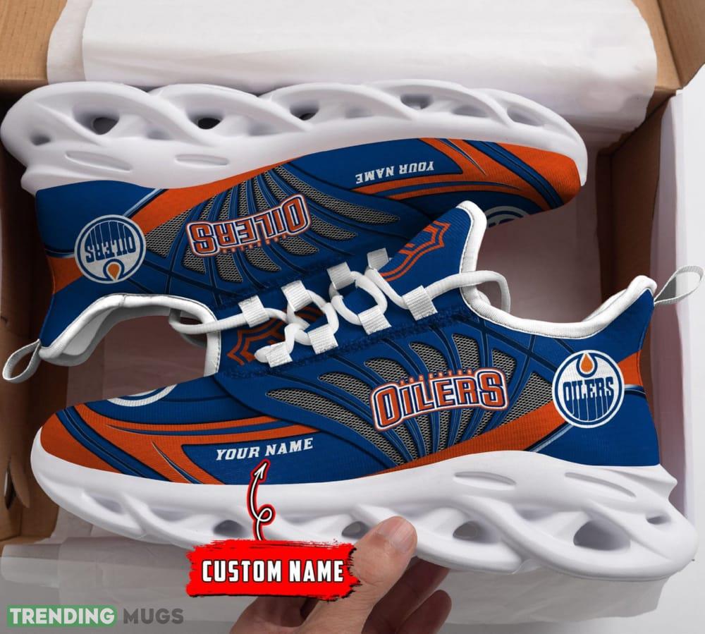 NHL Edmonton Oilers Custom Name Max Soul Shoes Full Print For Men Women Sports Sneakers - NHL Edmonton Oilers Custom Max Soul Shoes_1 NHL Edmonton Oilers Custom Name Max Soul Shoes Full Print For Men Women Sports Sneakers - NHL Edmonton Oilers Custom Max Soul Shoes_1