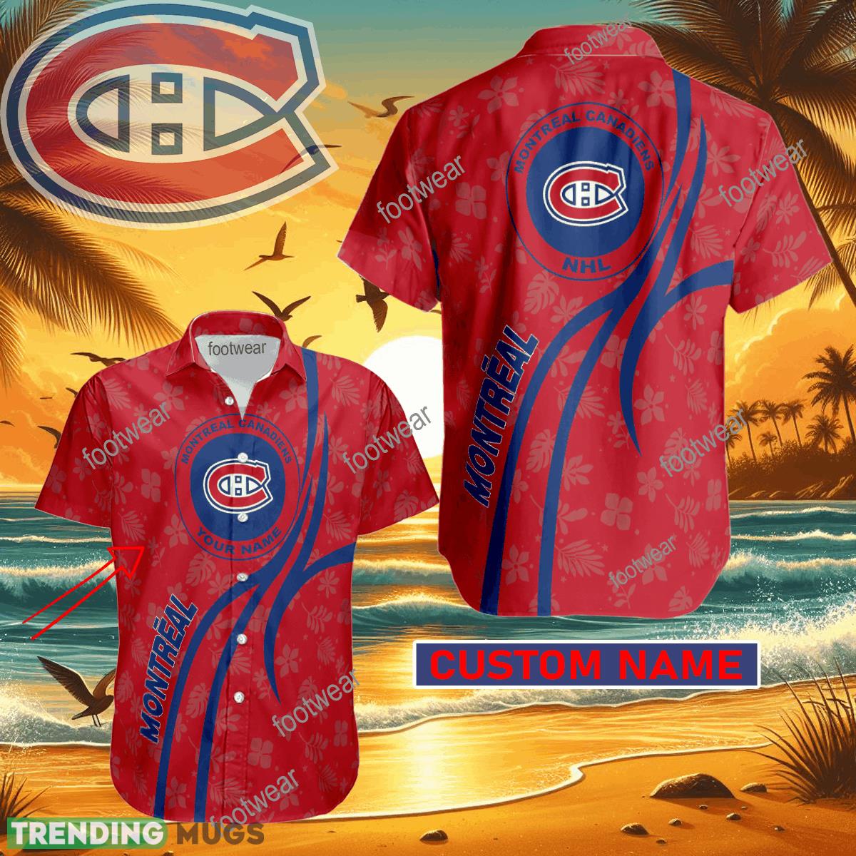 NHL Montreal Canadiens Hawaiian Shirt Design Gift Fans Summer Holidays Custom Name - NHL Montreal Canadiens Hawaiian Shirt Design Gift Fans Summer Holidays Custom Name NHL Montreal Canadiens Hawaiian Shirt Design Gift Fans Summer Holidays Custom Name - NHL Montreal Canadiens Hawaiian Shirt Design Gift Fans Summer Holidays Custom Name