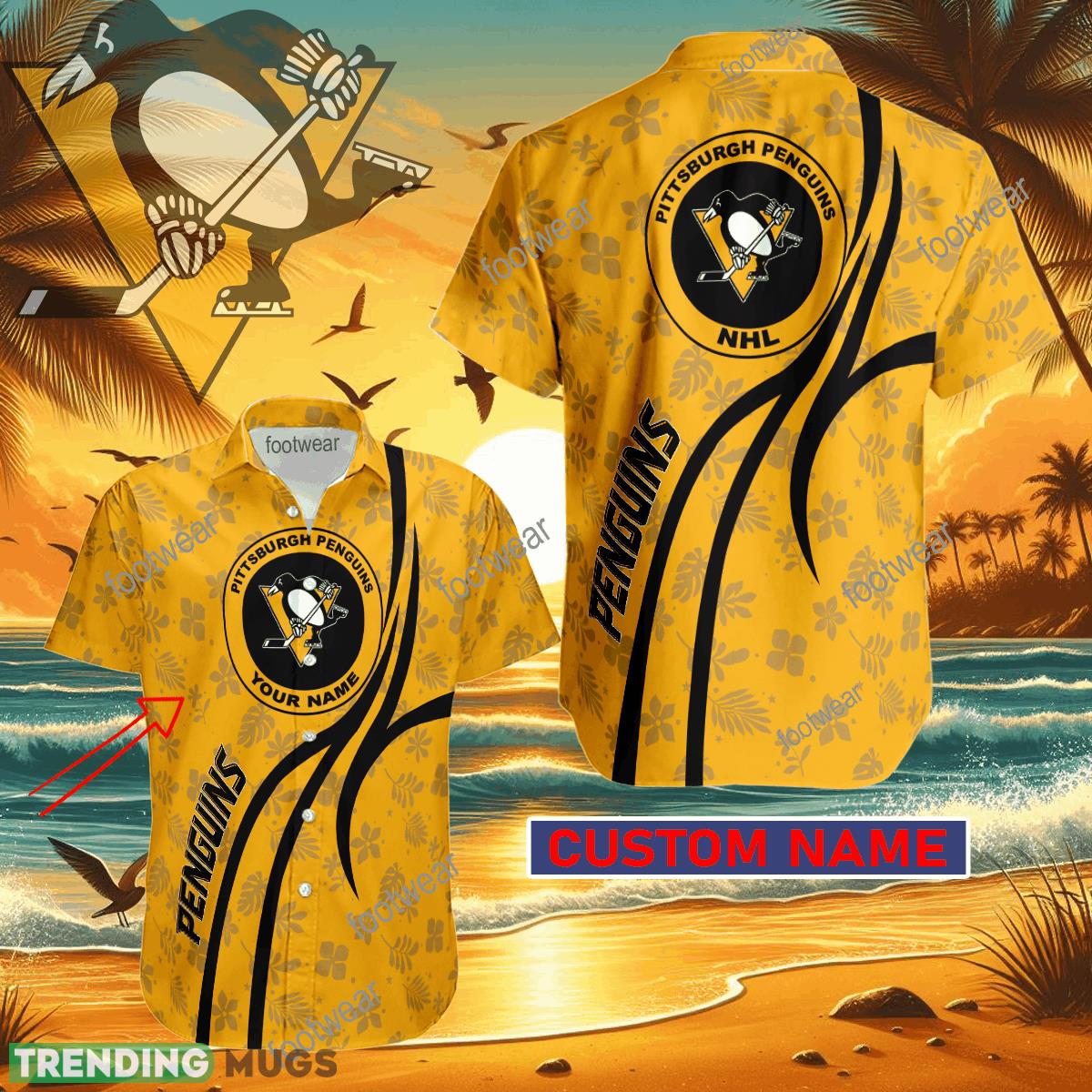 NHL Pittsburgh Penguins Hawaiian Shirt Design Gift Fans Summer Holidays Custom Name - NHL Pittsburgh Penguins Hawaiian Shirt Design Gift Fans Summer Holidays Custom Name NHL Pittsburgh Penguins Hawaiian Shirt Design Gift Fans Summer Holidays Custom Name - NHL Pittsburgh Penguins Hawaiian Shirt Design Gift Fans Summer Holidays Custom Name